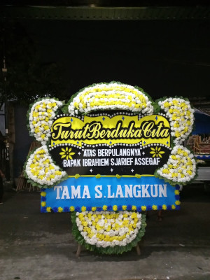 Papan Bunga Duka di Tembung
