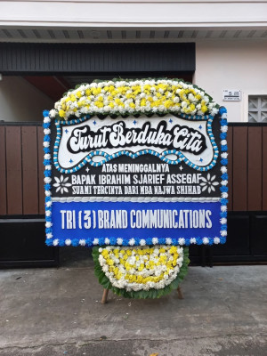 Papan Bunga Duka di Tembung
